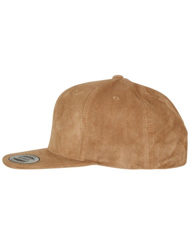 Y-6089SU-Suede Leather Snapback